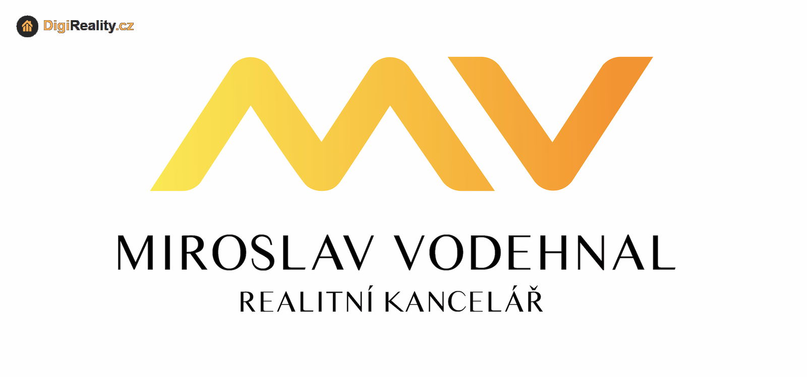 Logo Miroslav Vodehnal, Realitní kancelář